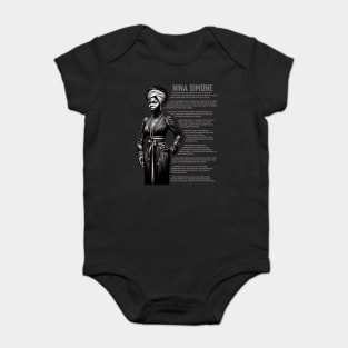 Nina Simone Baby Bodysuit